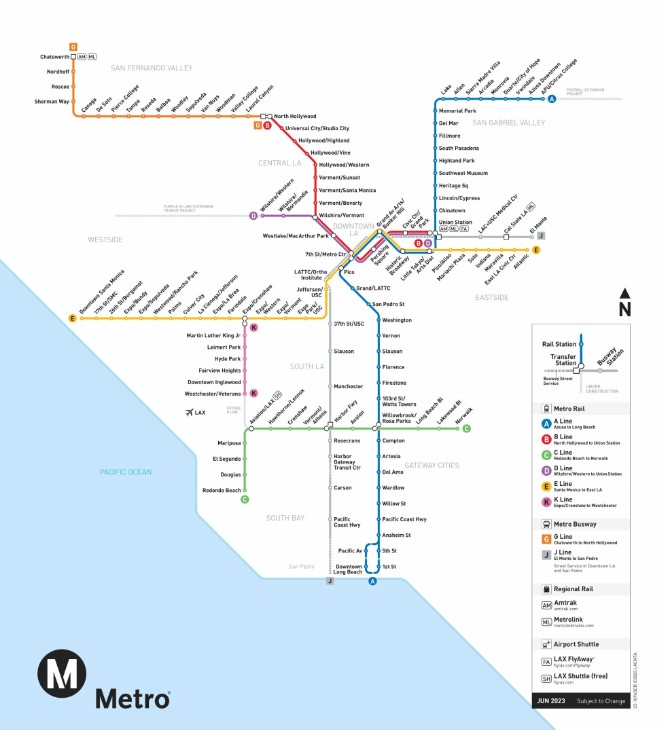 Metro-Rail-Bus-Map