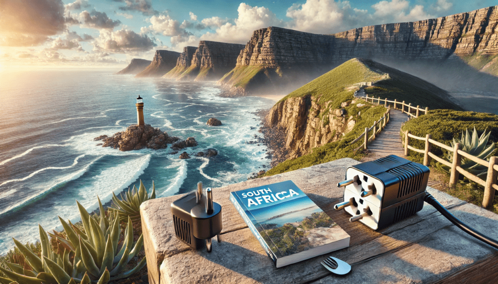 Power Adapter Sth Africa - Cape Point in South Africa, featuring the iconic lighthouse and dramatic cliffs.