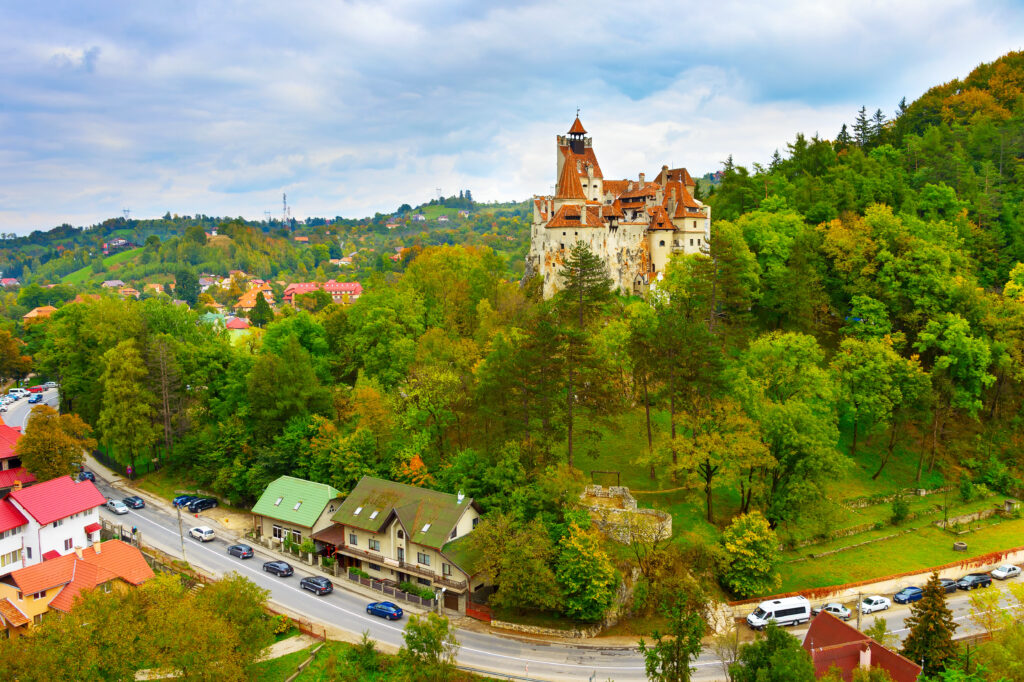 Romania Road Trip: Castle of Bran, known as Count Dracula Castle