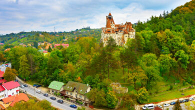 Romania Road Trip: Castle of Bran, known as Count Dracula Castle