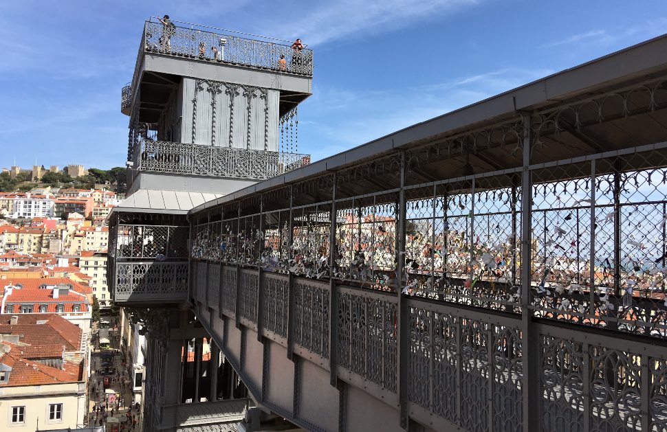 The Iconic Santa Justa Lift, Exploring Lisbon in One Day