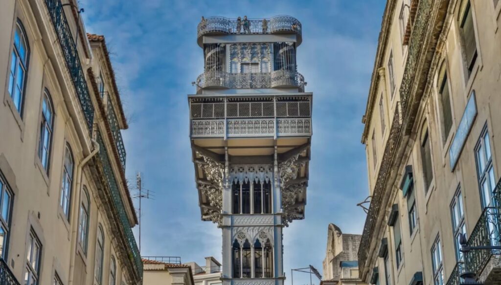 Exploring Lisbon in One Day - Santa Justa Lift