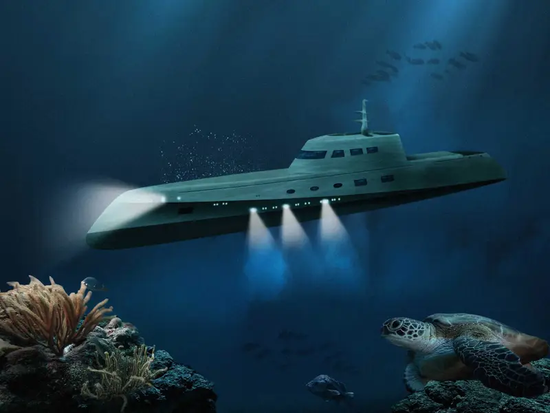The Most Expensive Hotels: Lover’s Deep Luxury Submarine – St. Lucia
