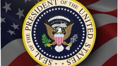 Presidential Seal United States Unique Metal Sign Decor 