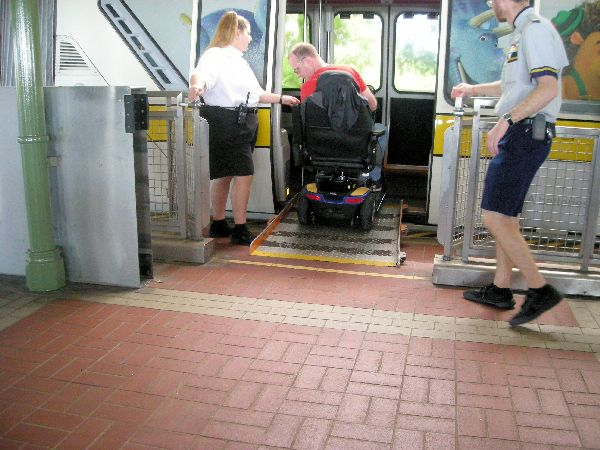 Disney World Monorail Accessibility - source