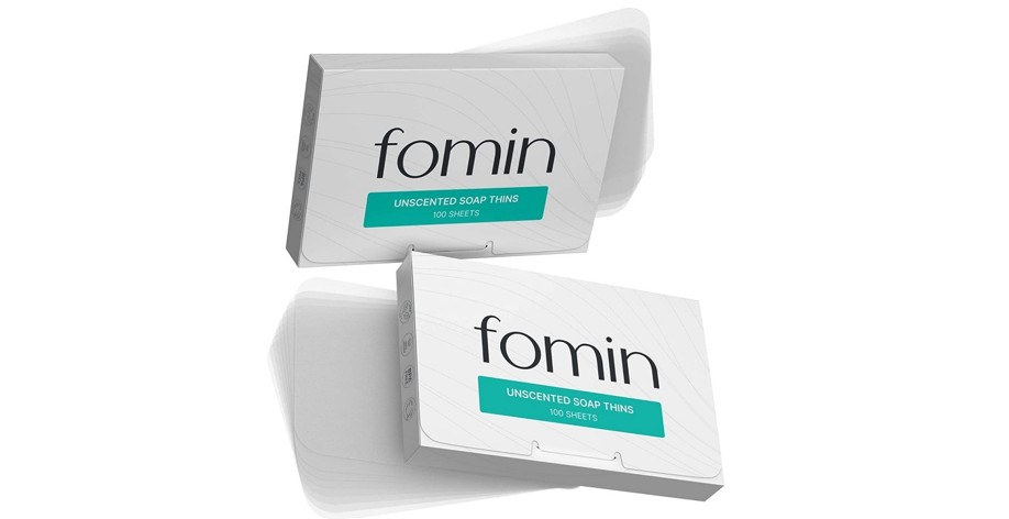 FOMIN Antibacterial Paper Soap Sheets for Hand Washing