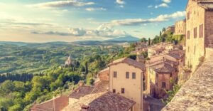 From Rome Tuscany, Montepulciano Tour with Wine & Lunch