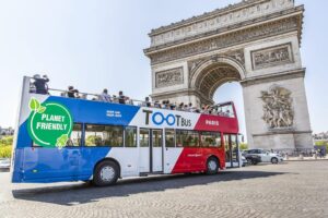 Paris Tootbus Hop-on Hop-off with optional river cruise