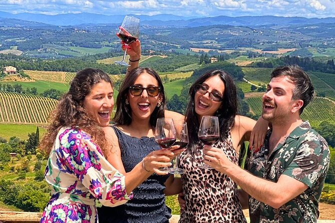 From Rome: Tuscany Wine Tour & San Gimignano