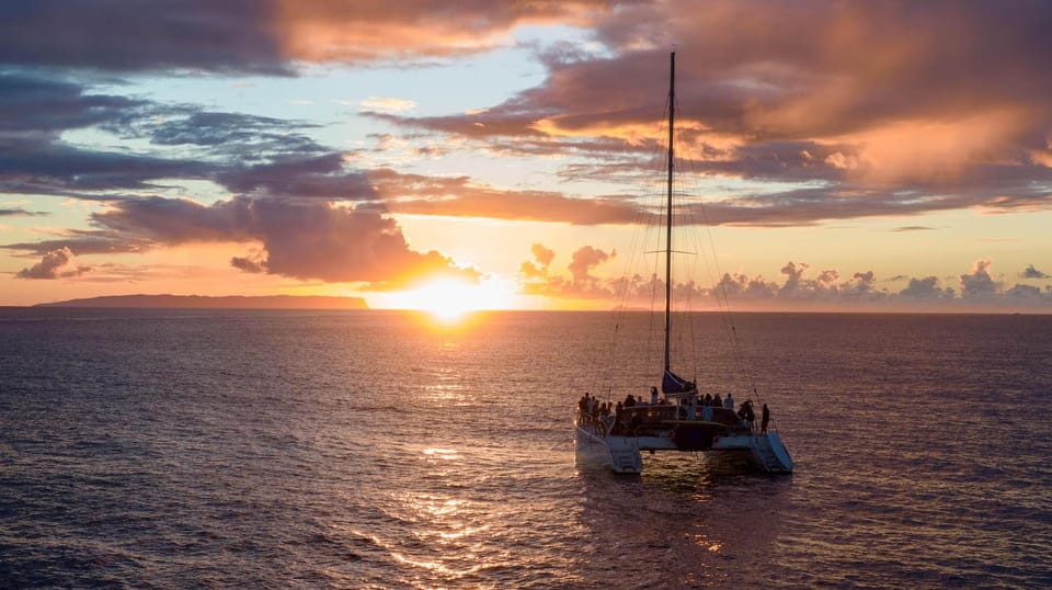 Best Sunset Cruise Kauai: Kauai: Napali Coast Sunset Sailing Tour with Dinner