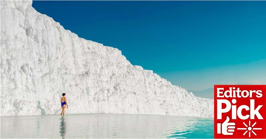 From Antalya/Kemer: Pamukkale & Hierapolis Day Trip w/Meals