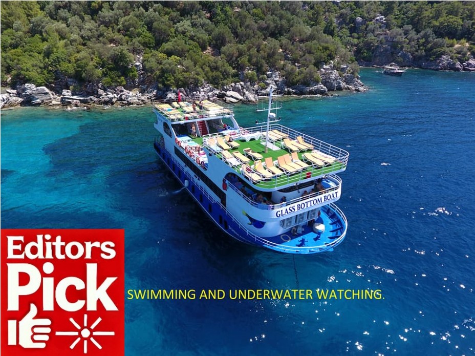 From Marmaris: Day Trip by Glass Bottom Semi Submarine