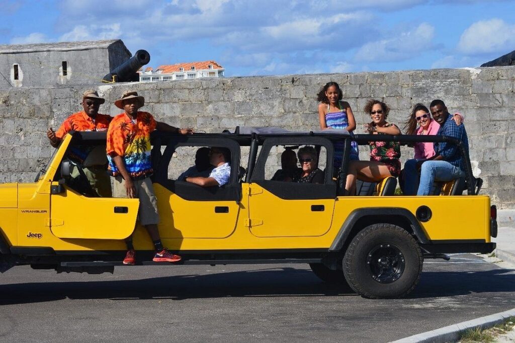 Funky Jeep Adventure in Nassau