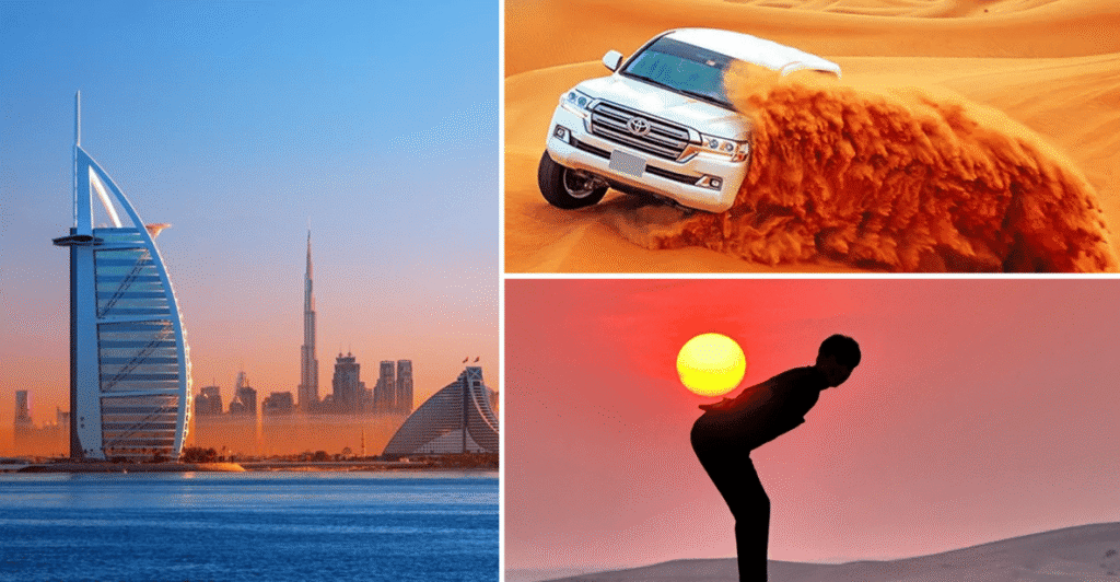 Dubai City Tour and Desert Safari Full-Day Combo