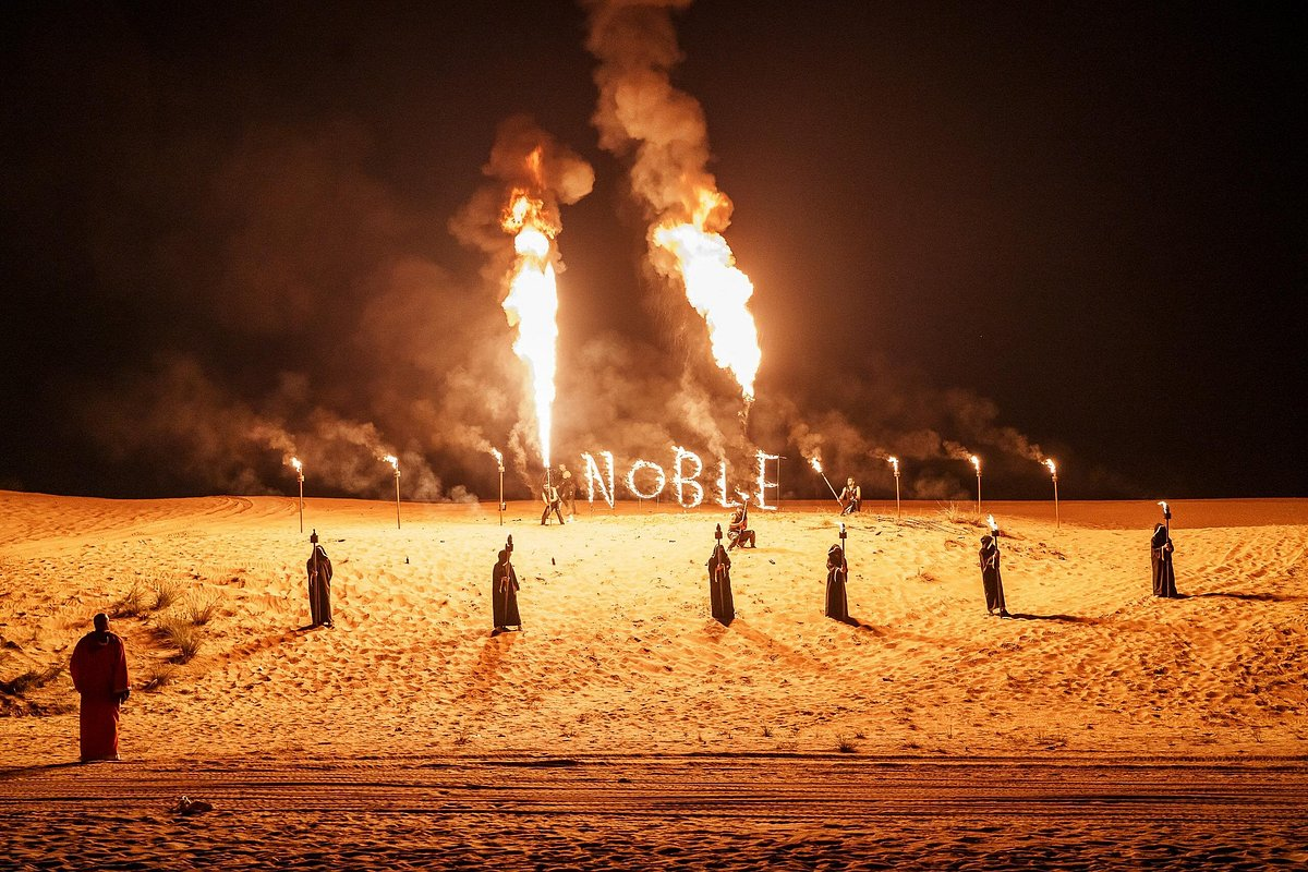 Tour image for Dubai Evening Desert Safari BBQ Dinner & Transfer to Noble Camp