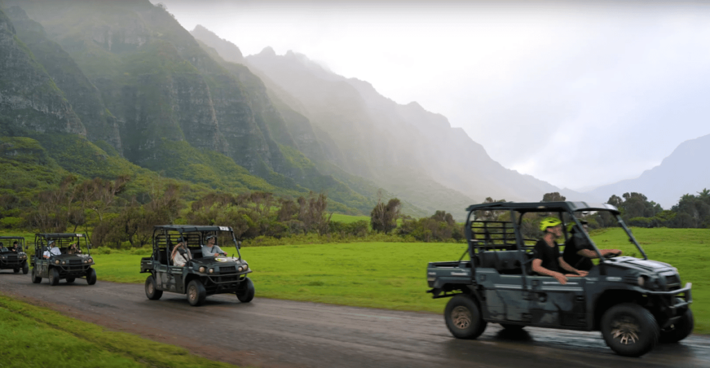 Kaneohe: Kualoa Ranch Guided UTV Tour