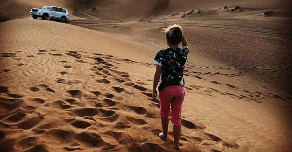 Dubai: Red Dunes Evening Quad Bike, Dune Blast with BBQ