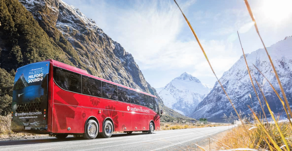 From Queenstown: Milford Sound Day Trip on Premium Coach