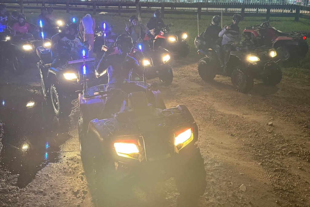 Miami ATV Night Ride with LED Lights – FREE PASSENGER & SKI MASK