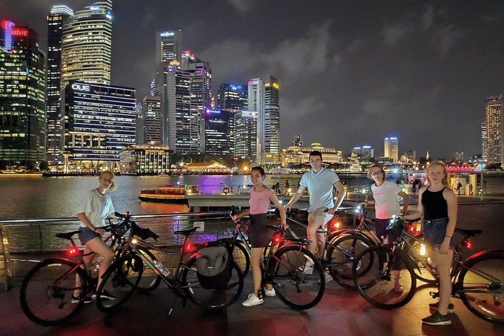 Marina Bay Night Cycling Tour