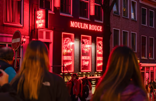 Amsterdam: Red Light District Tour in German/English/Italian