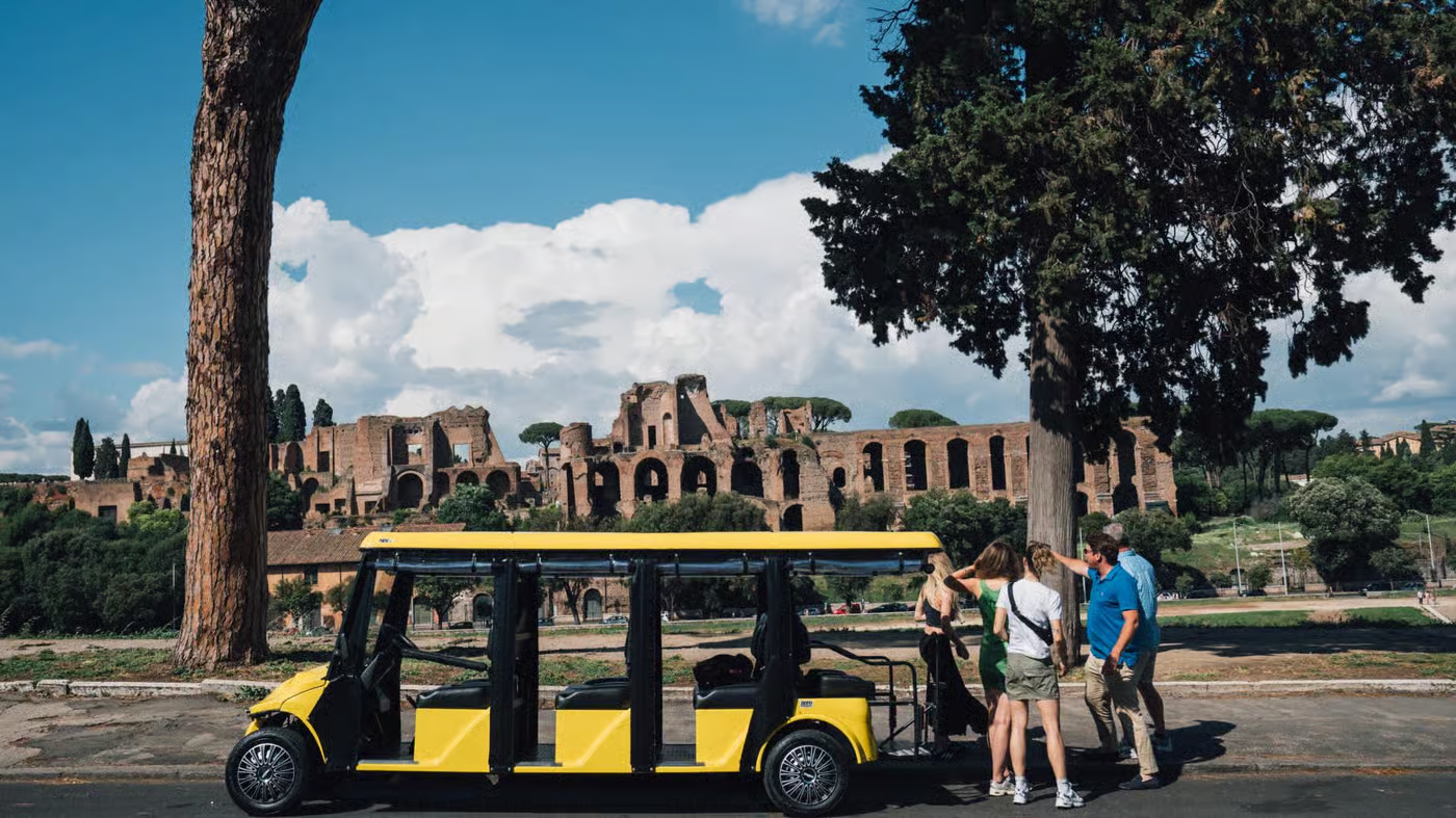 Tour image for Rome: Appian Way Golf Cart Tour with Roman Catacombs Entry
